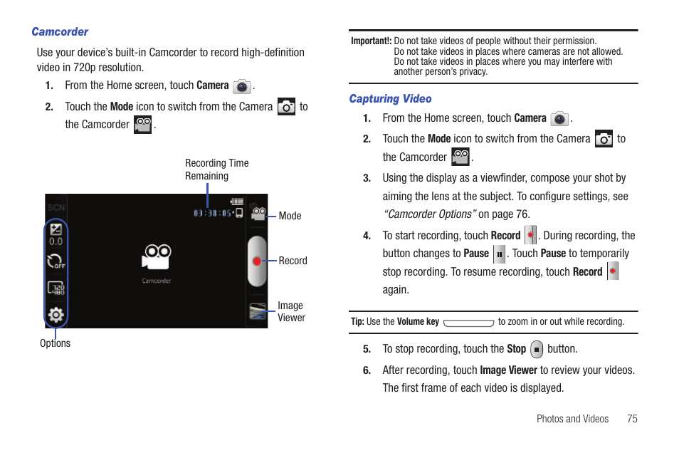 Samsung YP-G1CW-XAA User Manual | Page 79 / 157
