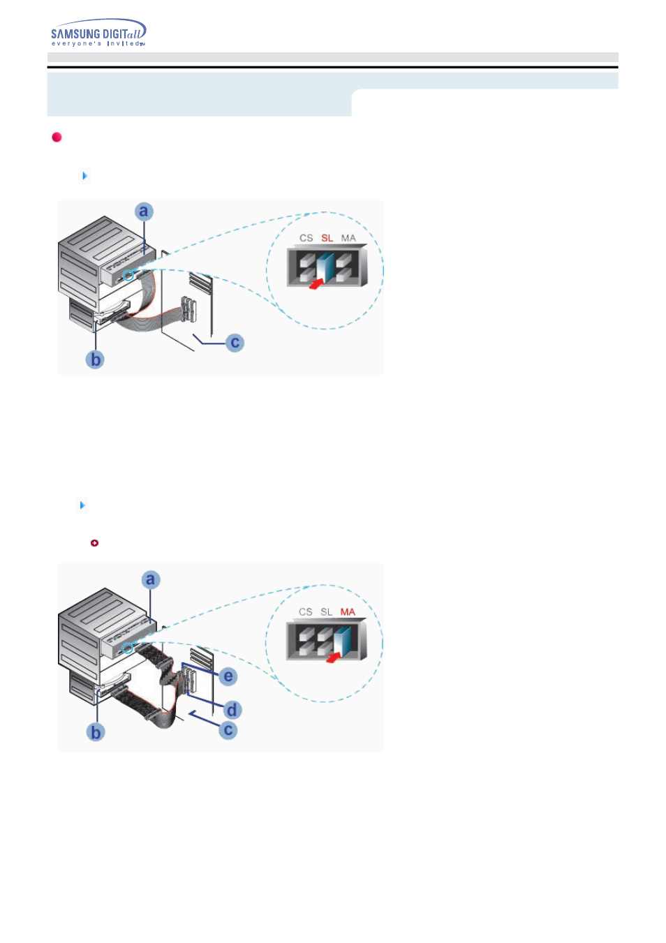 Installing dvd±r/rw drive, And connecting cables | Samsung SH-W162L-LCAH User Manual | Page 14 / 32
