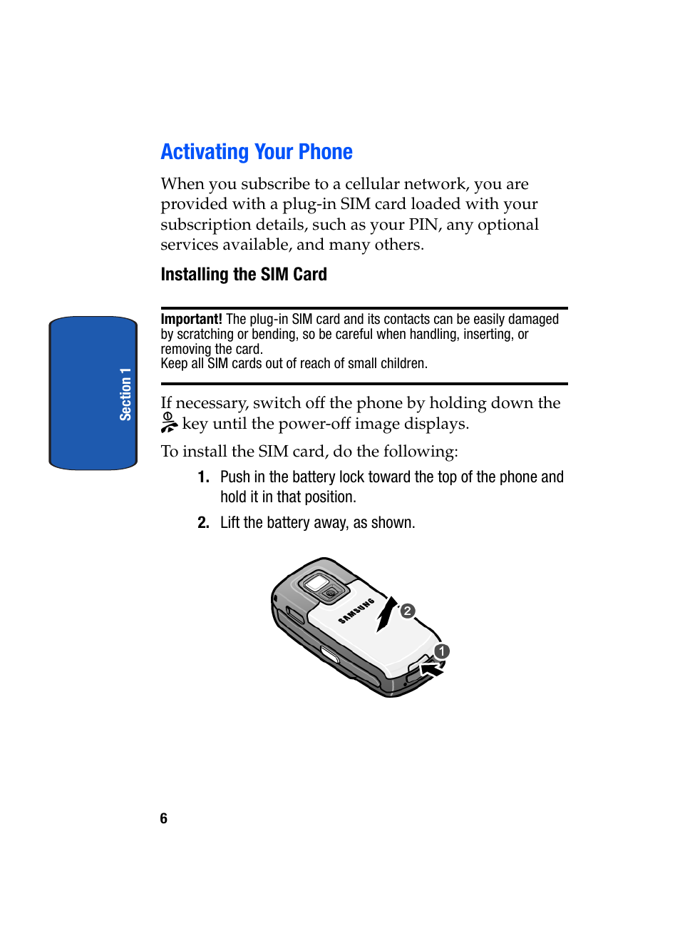 Activating your phone | Samsung SGH-T709BKBTMB User Manual | Page 10 / 242