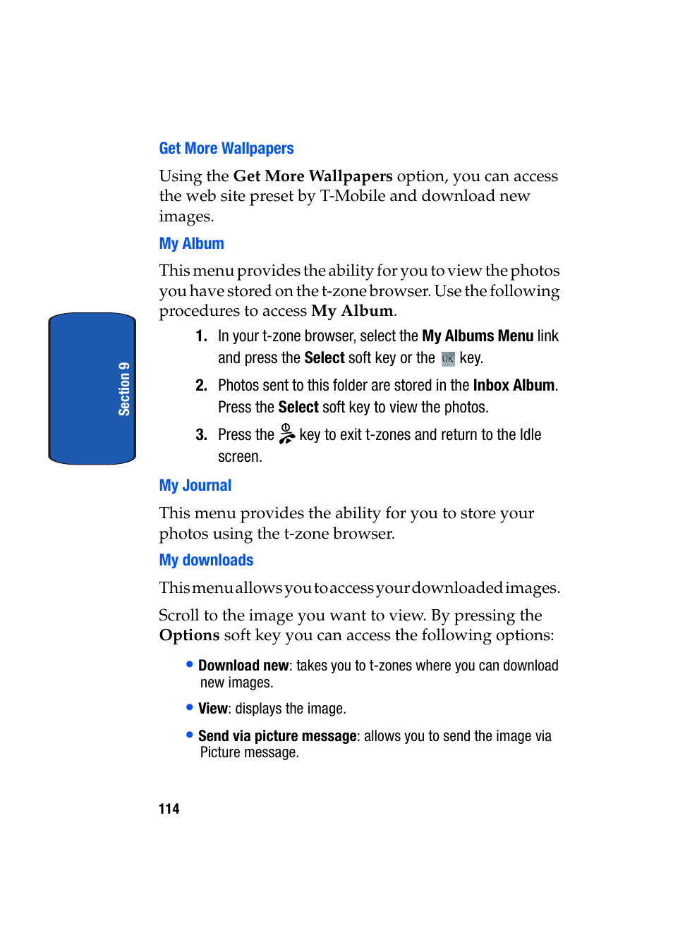 Samsung SGH-T709BKBTMB User Manual | Page 118 / 242