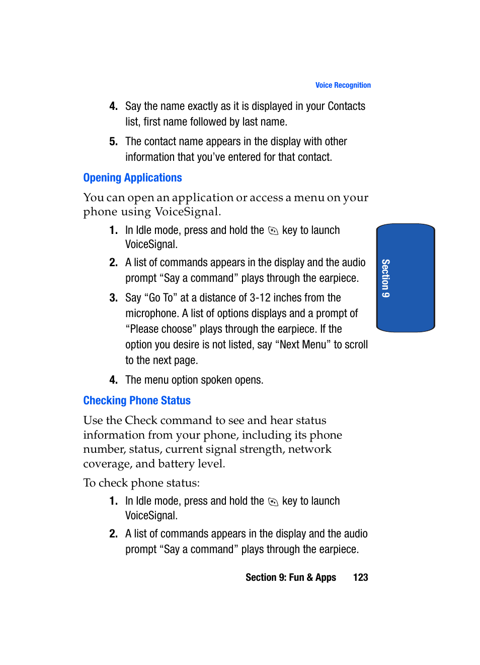 Samsung SGH-T709BKBTMB User Manual | Page 127 / 242