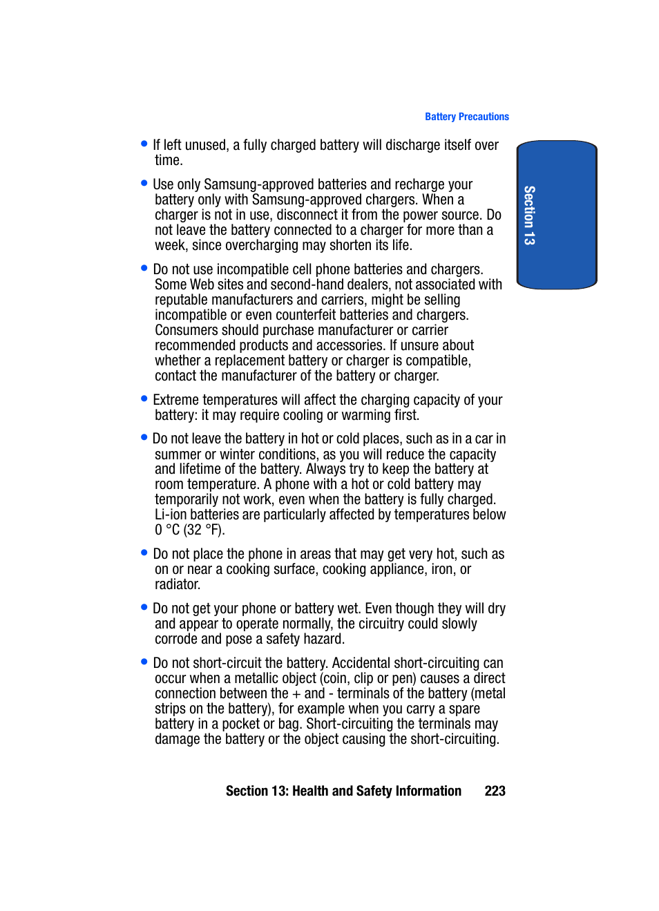 Samsung SGH-T709BKBTMB User Manual | Page 227 / 242