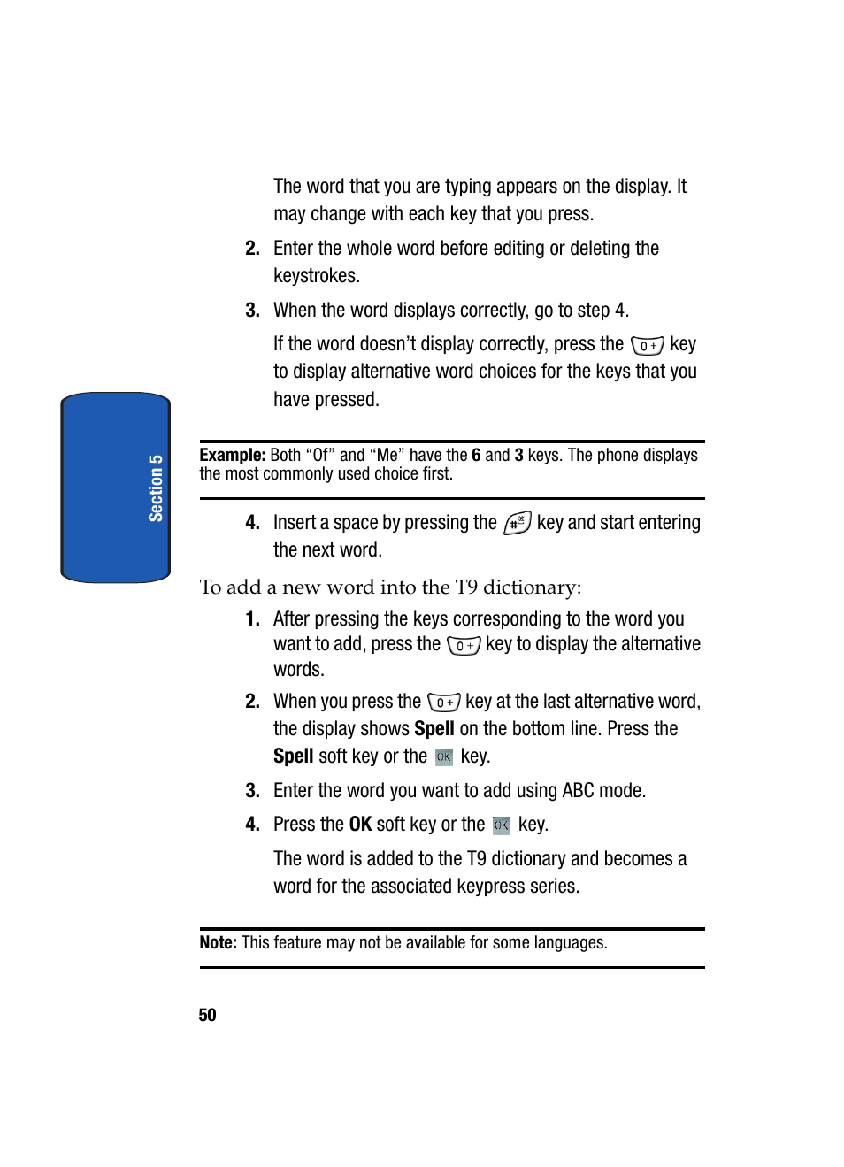 Samsung SGH-T709BKBTMB User Manual | Page 54 / 242