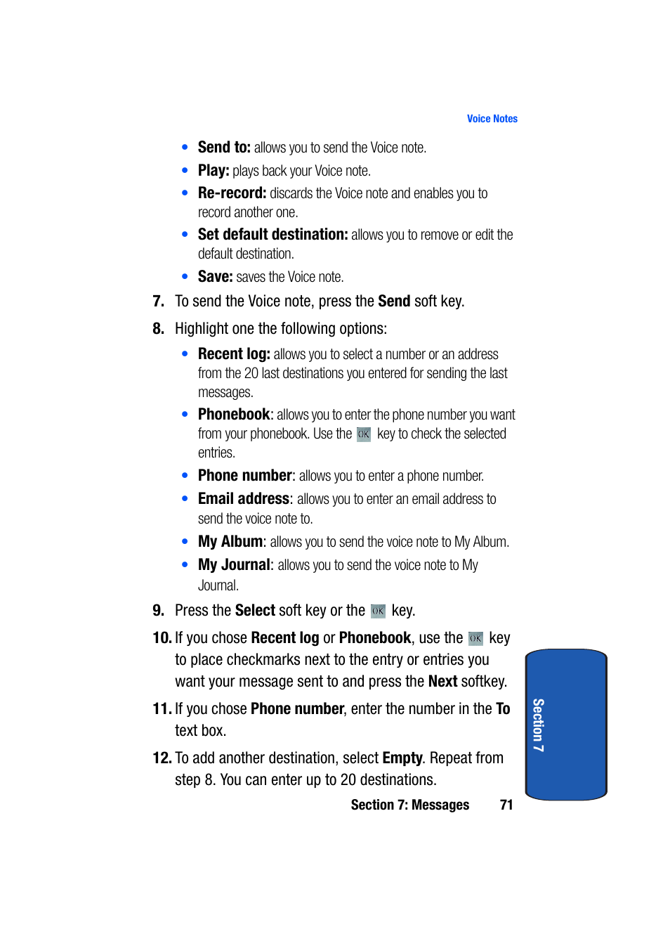 Samsung SGH-T709BKBTMB User Manual | Page 75 / 242