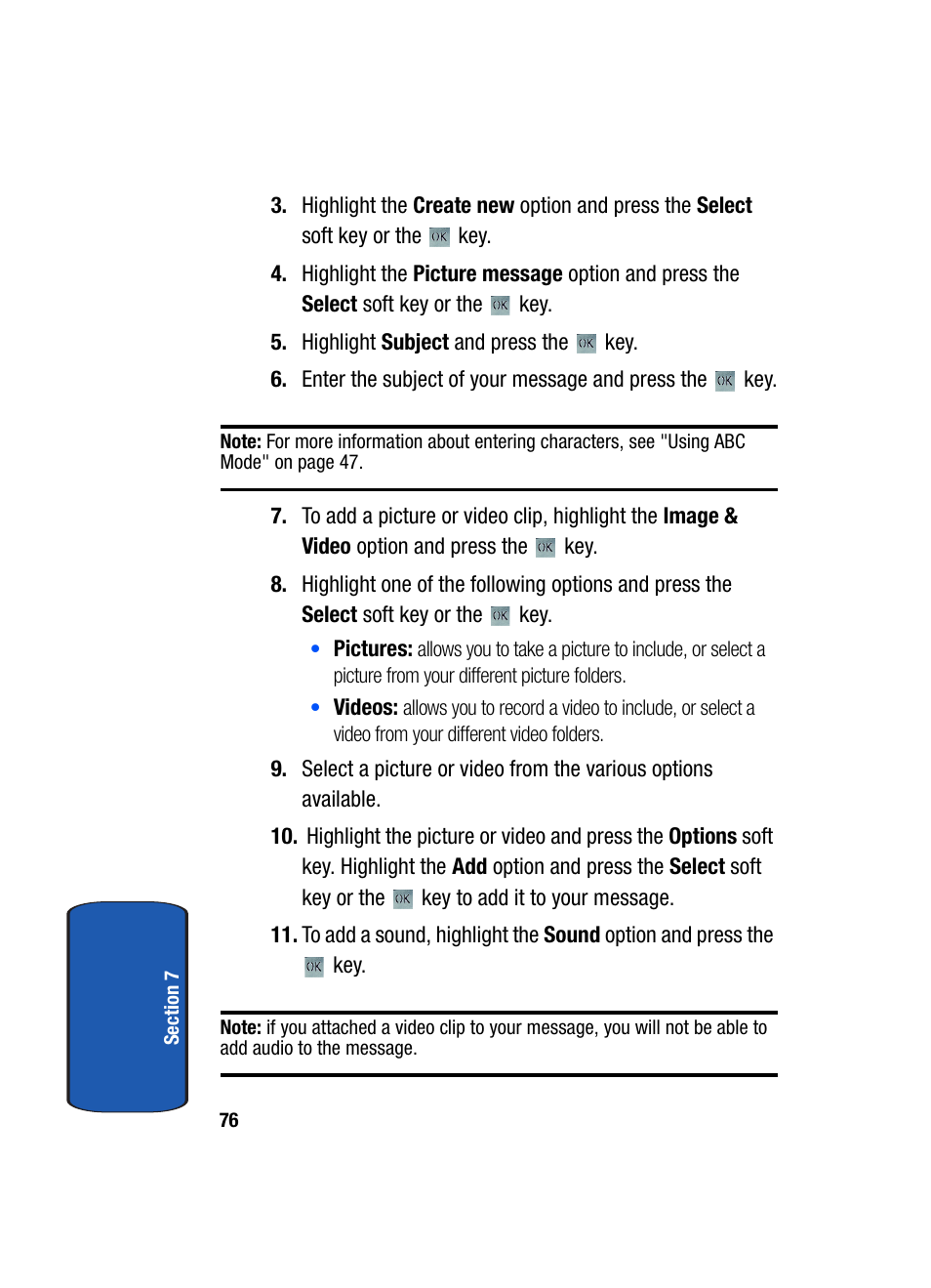 Samsung SGH-T709BKBTMB User Manual | Page 80 / 242