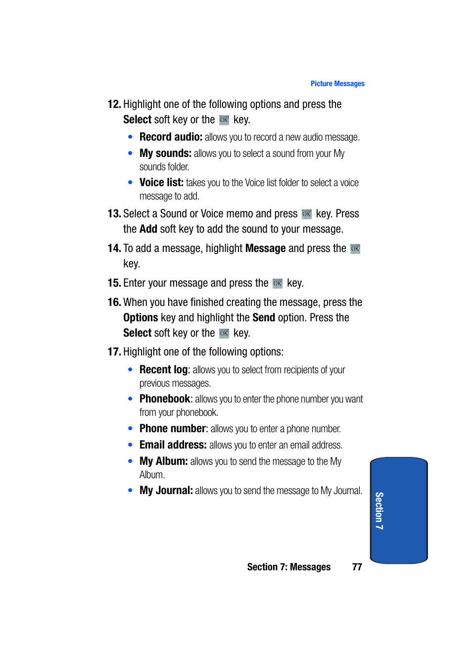 Samsung SGH-T709BKBTMB User Manual | Page 81 / 242