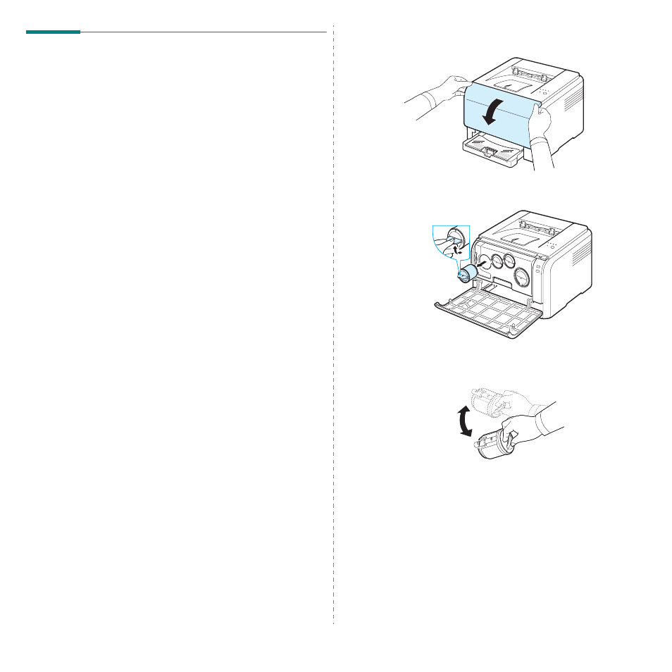 Managing toner cartridges, Toner cartridge storage, Toner cartridge life expectancy | Redistributing toner, Replacing supplies | Samsung CLP-300N-XAA User Manual | Page 29 / 91