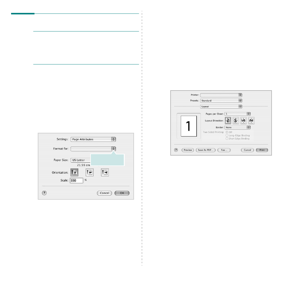Printing, Printing a document, Changing printer settings | Printing a document changing printer settings | Samsung CLP-300N-XAA User Manual | Page 87 / 91