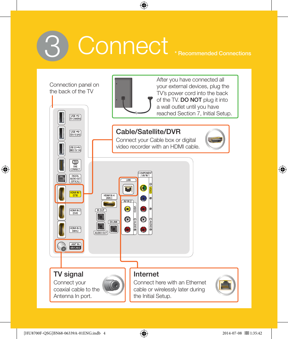 Connect | Samsung UN65HU8700FXZA User Manual | Page 4 / 12