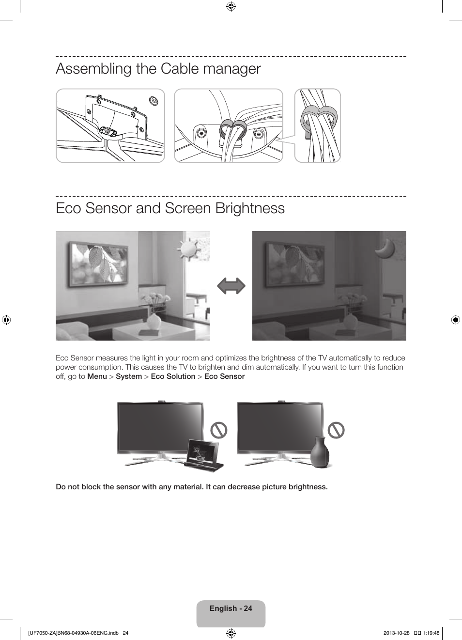 Samsung UN60F7050AFXZA User Manual | Page 24 / 34
