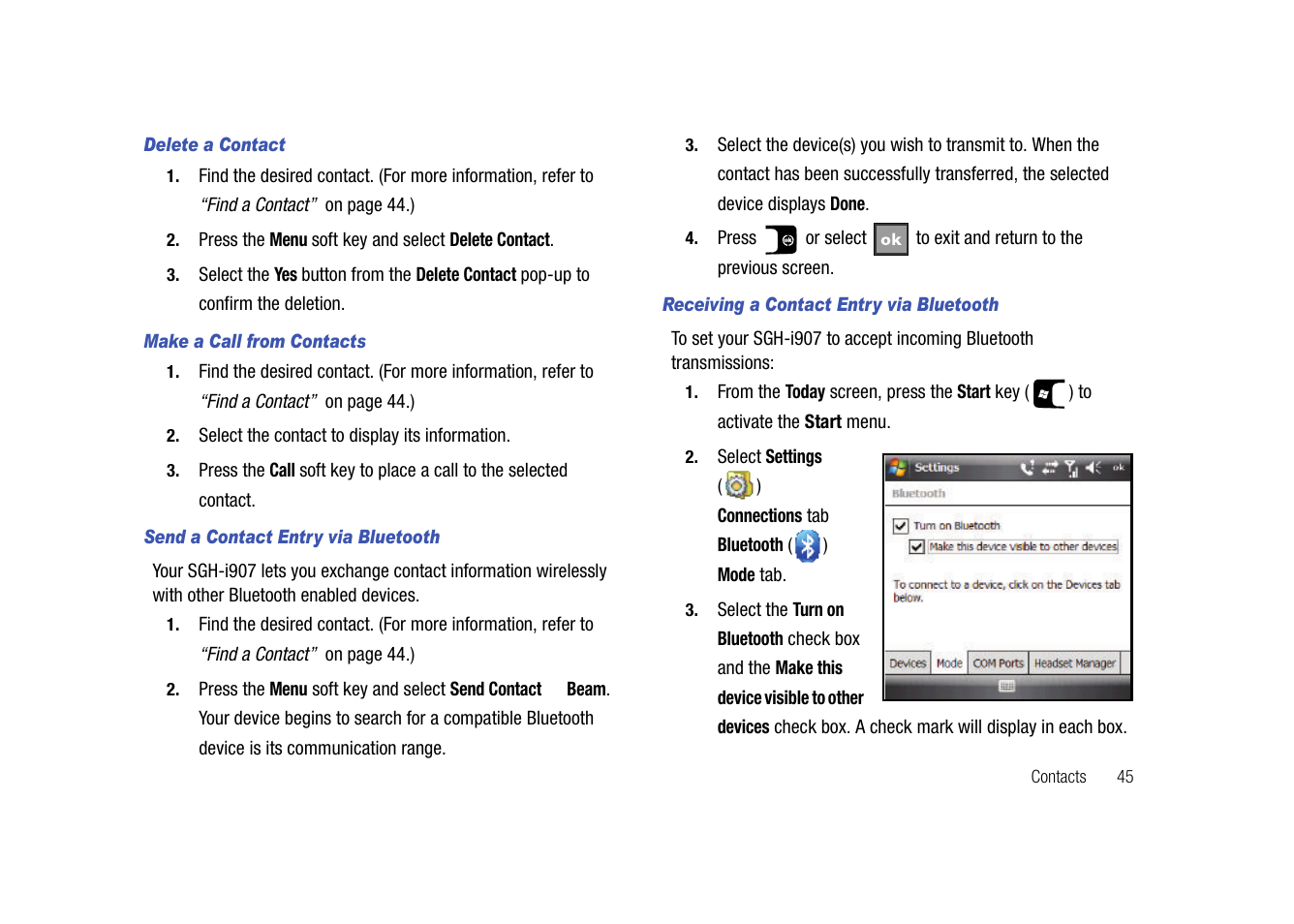 Samsung SGH-I907ZKAATT User Manual | Page 56 / 176