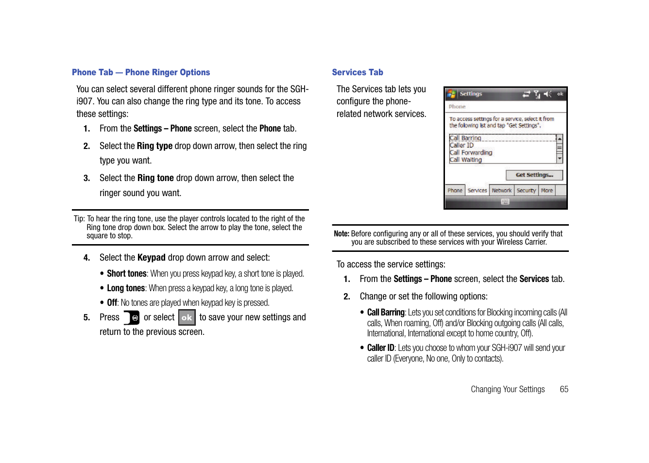 Samsung SGH-I907ZKAATT User Manual | Page 76 / 176