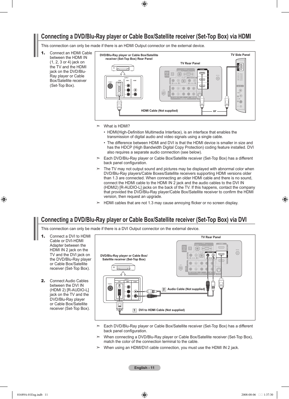 Samsung LN46A950D1FXZA User Manual | Page 13 / 155