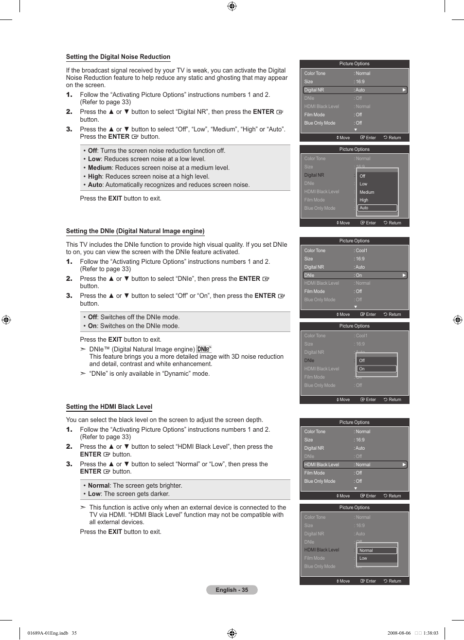 Samsung LN46A950D1FXZA User Manual | Page 37 / 155