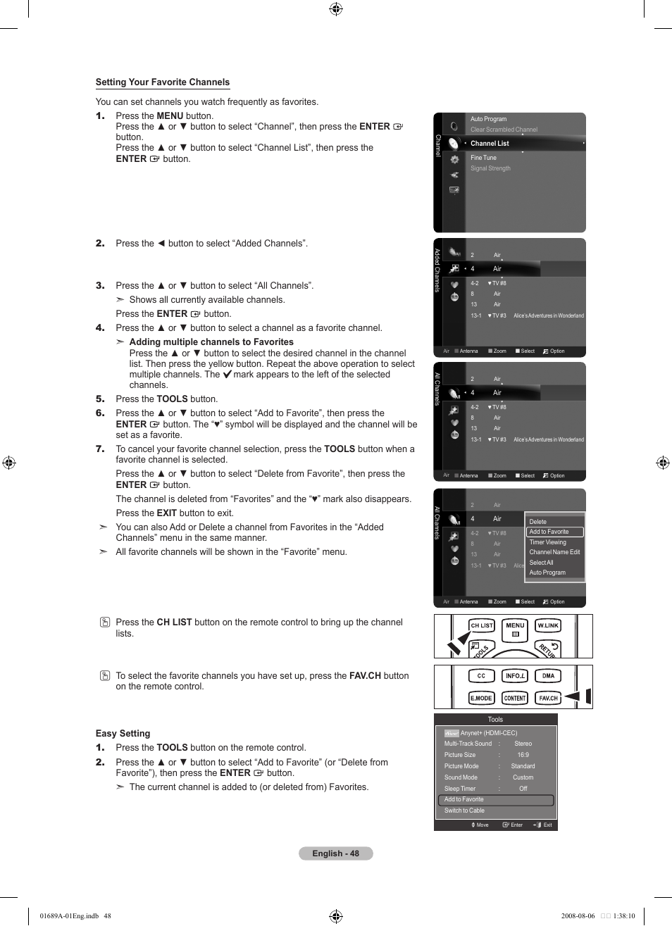 Samsung LN46A950D1FXZA User Manual | Page 50 / 155
