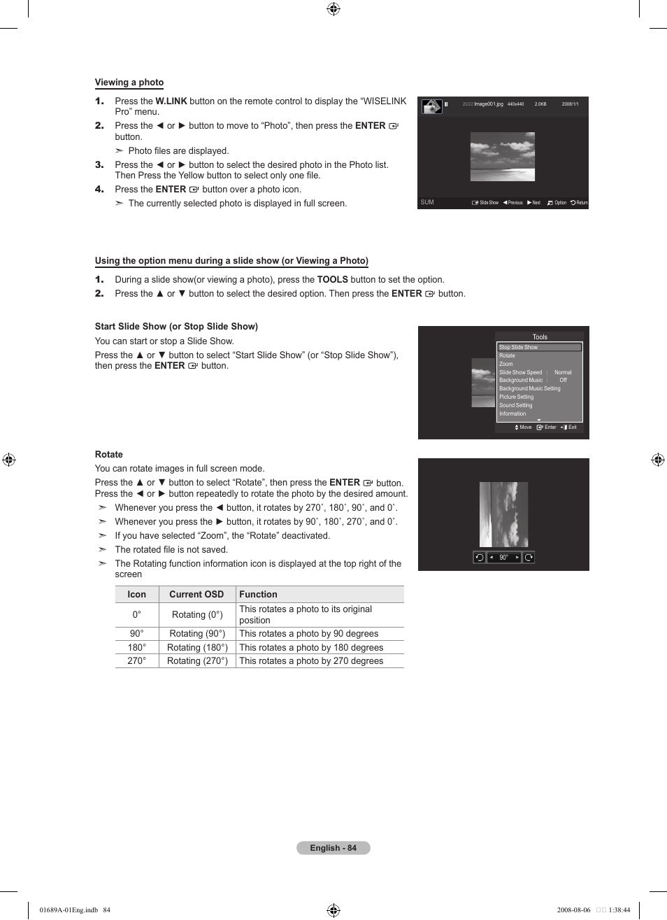 Samsung LN46A950D1FXZA User Manual | Page 86 / 155