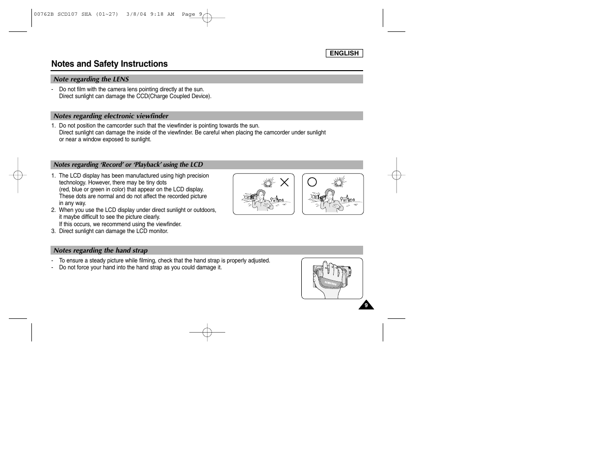 Samsung SC-D107-XAP User Manual | Page 13 / 113