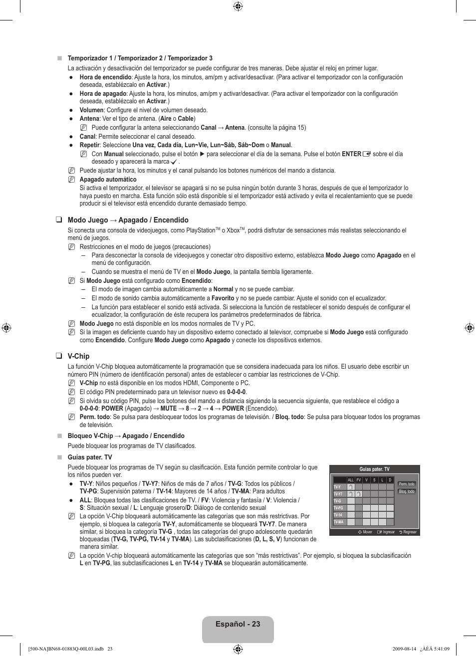 Samsung LN40B500P3FXZA User Manual | Page 67 / 128