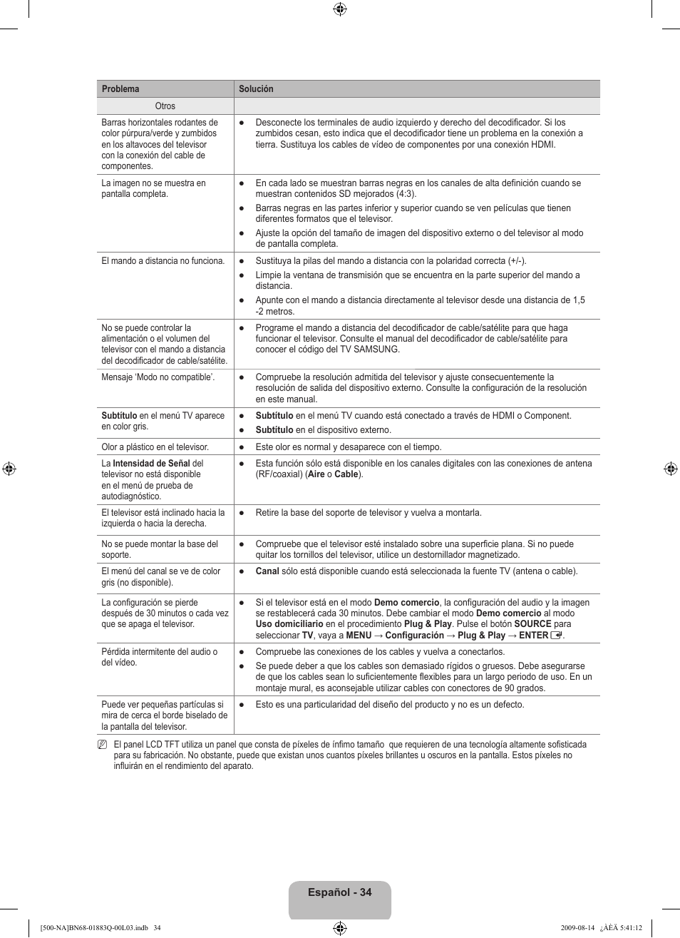 Samsung LN40B500P3FXZA User Manual | Page 78 / 128