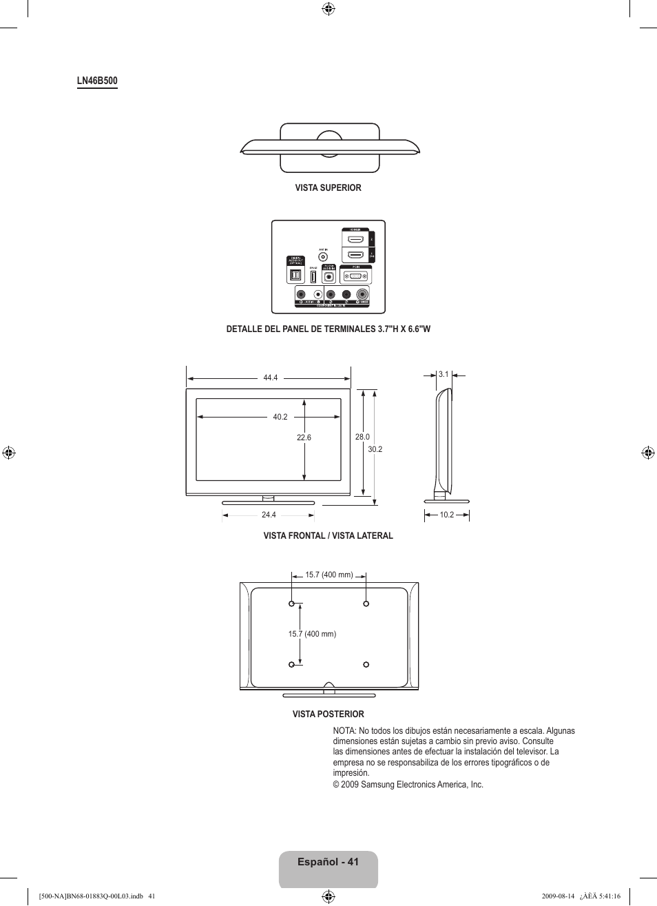 Samsung LN40B500P3FXZA User Manual | Page 85 / 128