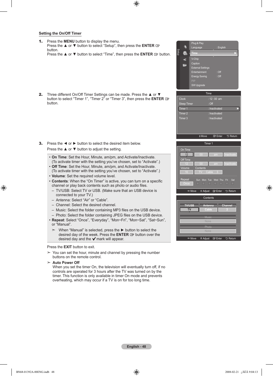 Samsung LN37A550P3FXZA User Manual | Page 50 / 201