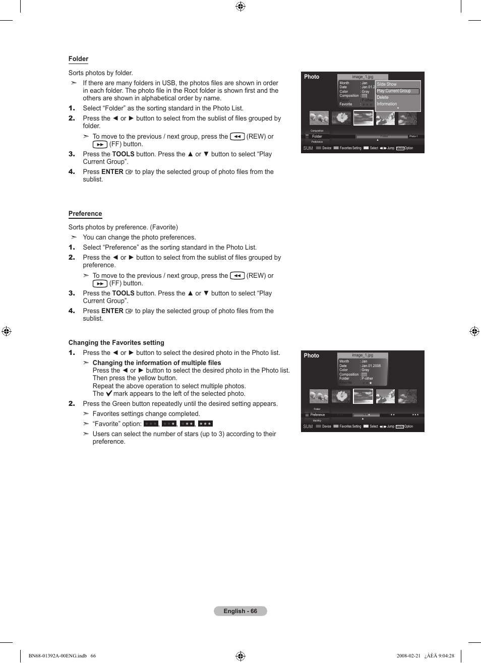 Samsung LN37A550P3FXZA User Manual | Page 68 / 201
