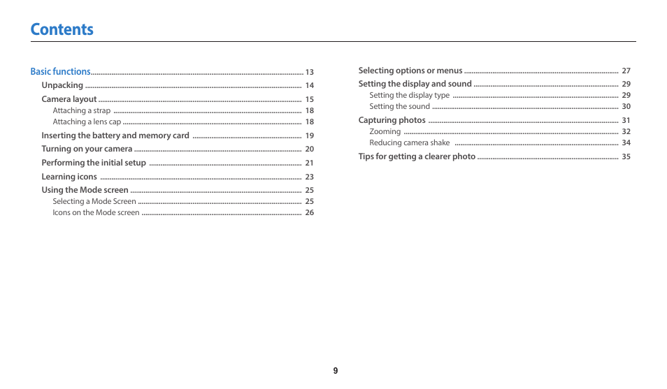 Samsung EC-WB110ZBARUS User Manual | Page 10 / 132