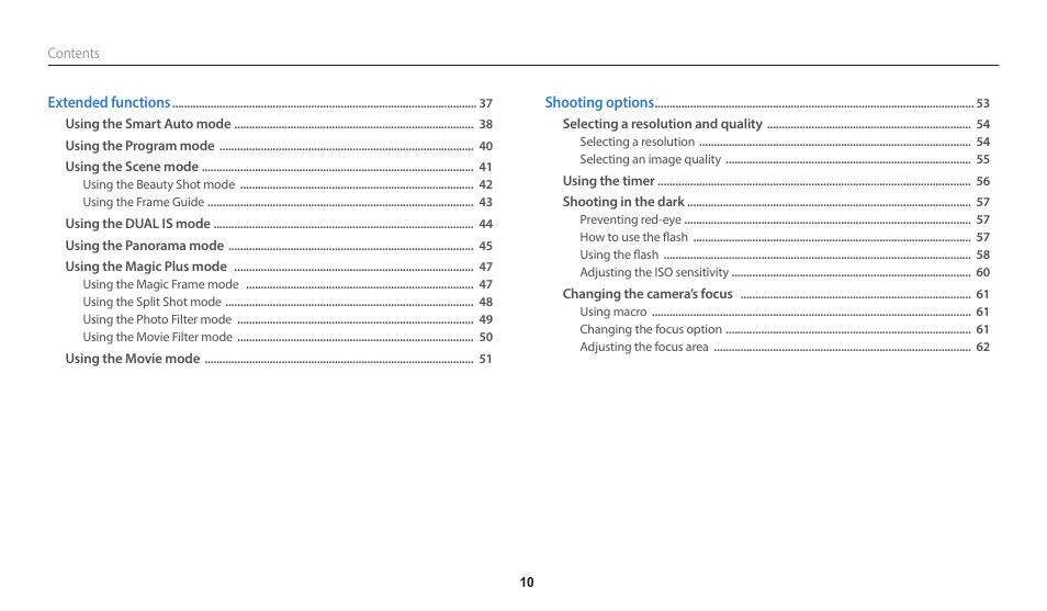 Samsung EC-WB110ZBARUS User Manual | Page 11 / 132