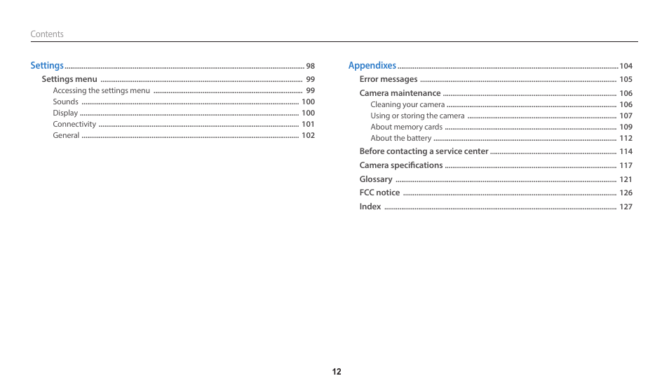 Samsung EC-WB110ZBARUS User Manual | Page 13 / 132