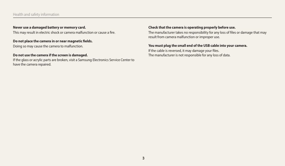 Samsung EC-WB110ZBARUS User Manual | Page 4 / 132