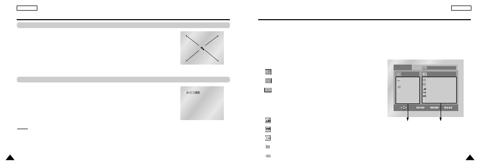Using the zoom & 3d sound functions, Clips menu for mp3/wma/jpeg | Samsung DVD-L300W-AFS User Manual | Page 22 / 32