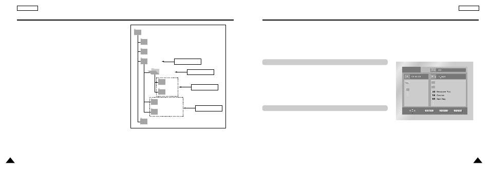 Folder selection, Mp3/wma playback | Samsung DVD-L300W-AFS User Manual | Page 23 / 32