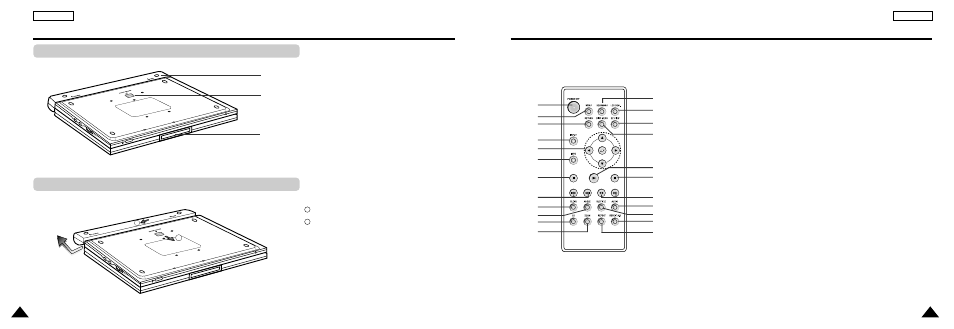 Tour of the remote control, Description-front panel | Samsung DVD-L300W-AFS User Manual | Page 8 / 32