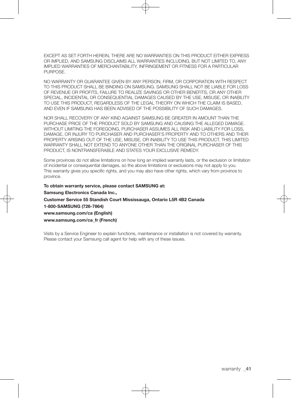 Samsung WF361BVBEWR-A1 User Manual | Page 41 / 132