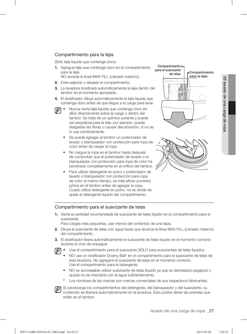 Samsung WF511ABR-XAA User Manual | Page 71 / 132