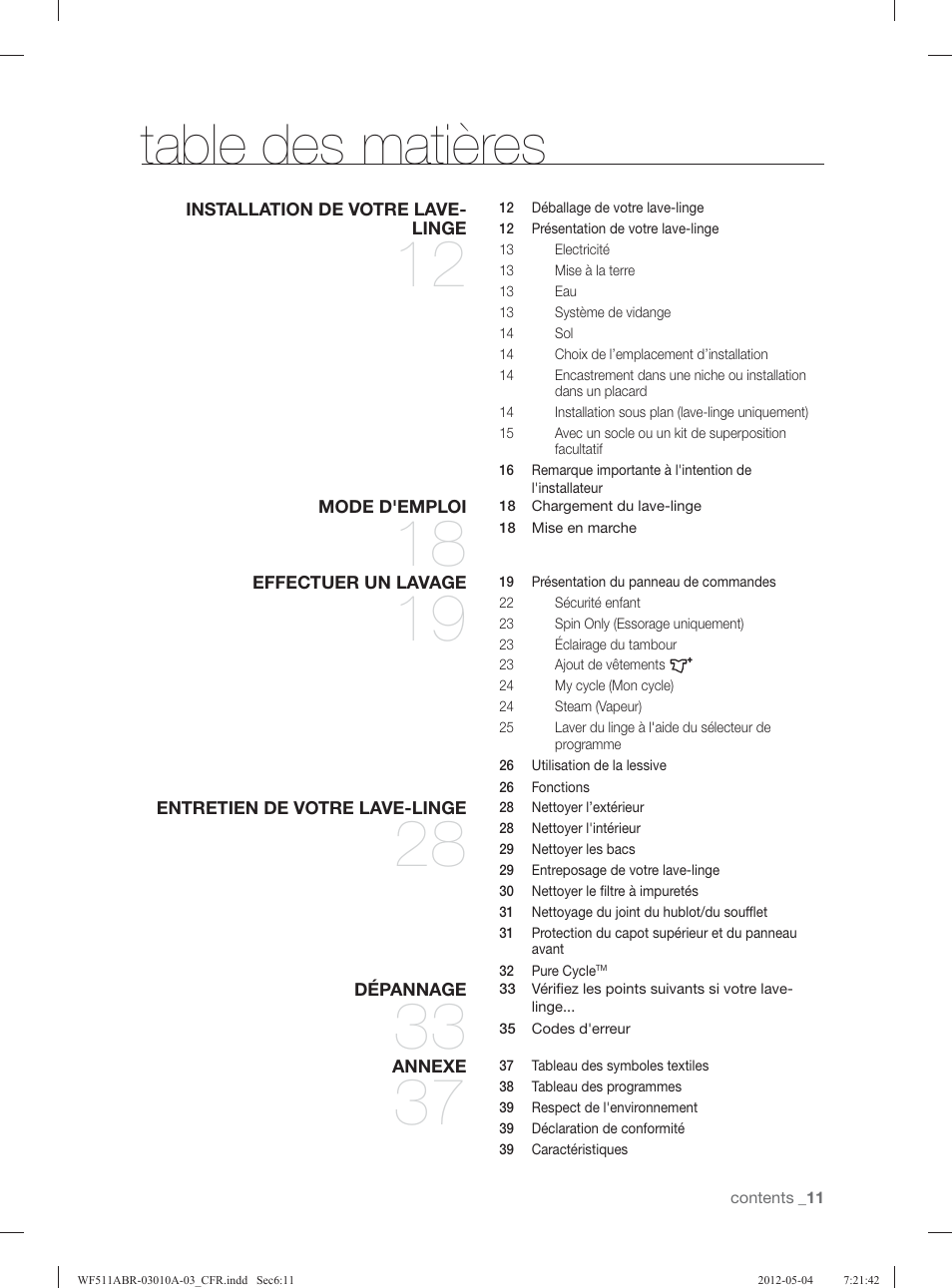 Samsung WF511ABR-XAA User Manual | Page 99 / 132