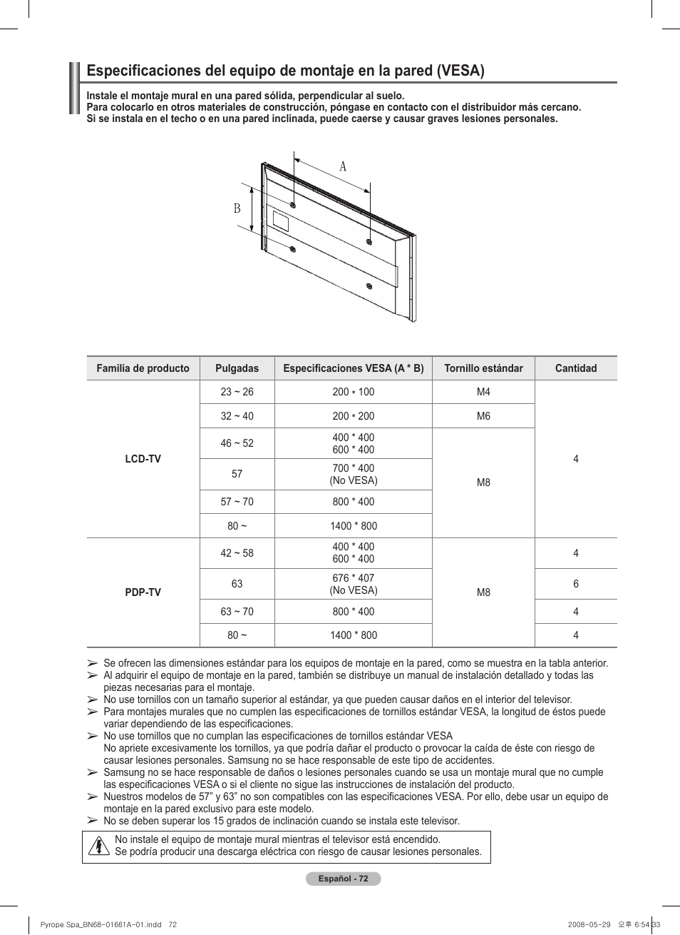 Samsung PN50A460S4DXZA User Manual | Page 146 / 150