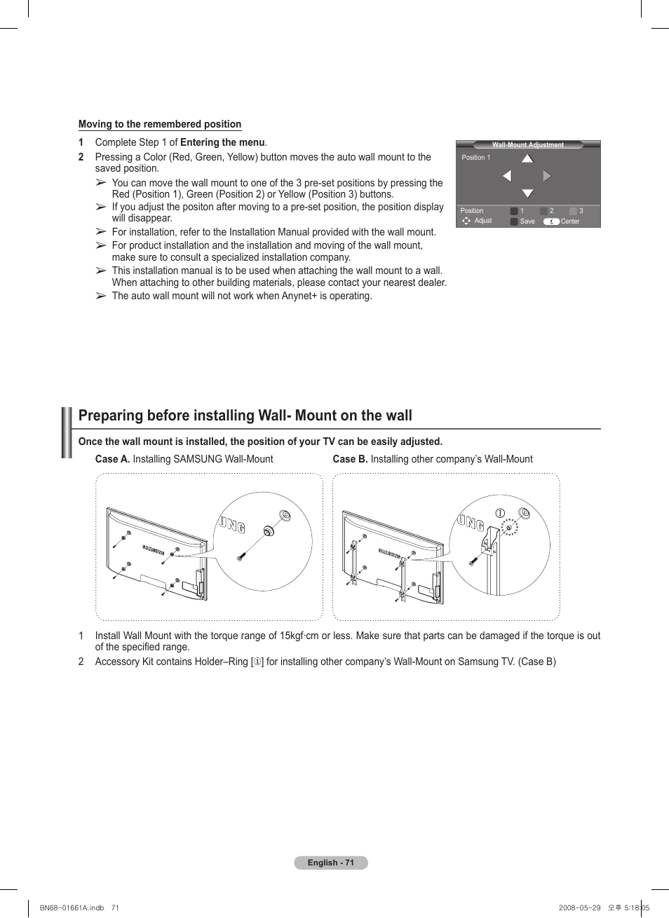 Samsung PN50A460S4DXZA User Manual | Page 71 / 150