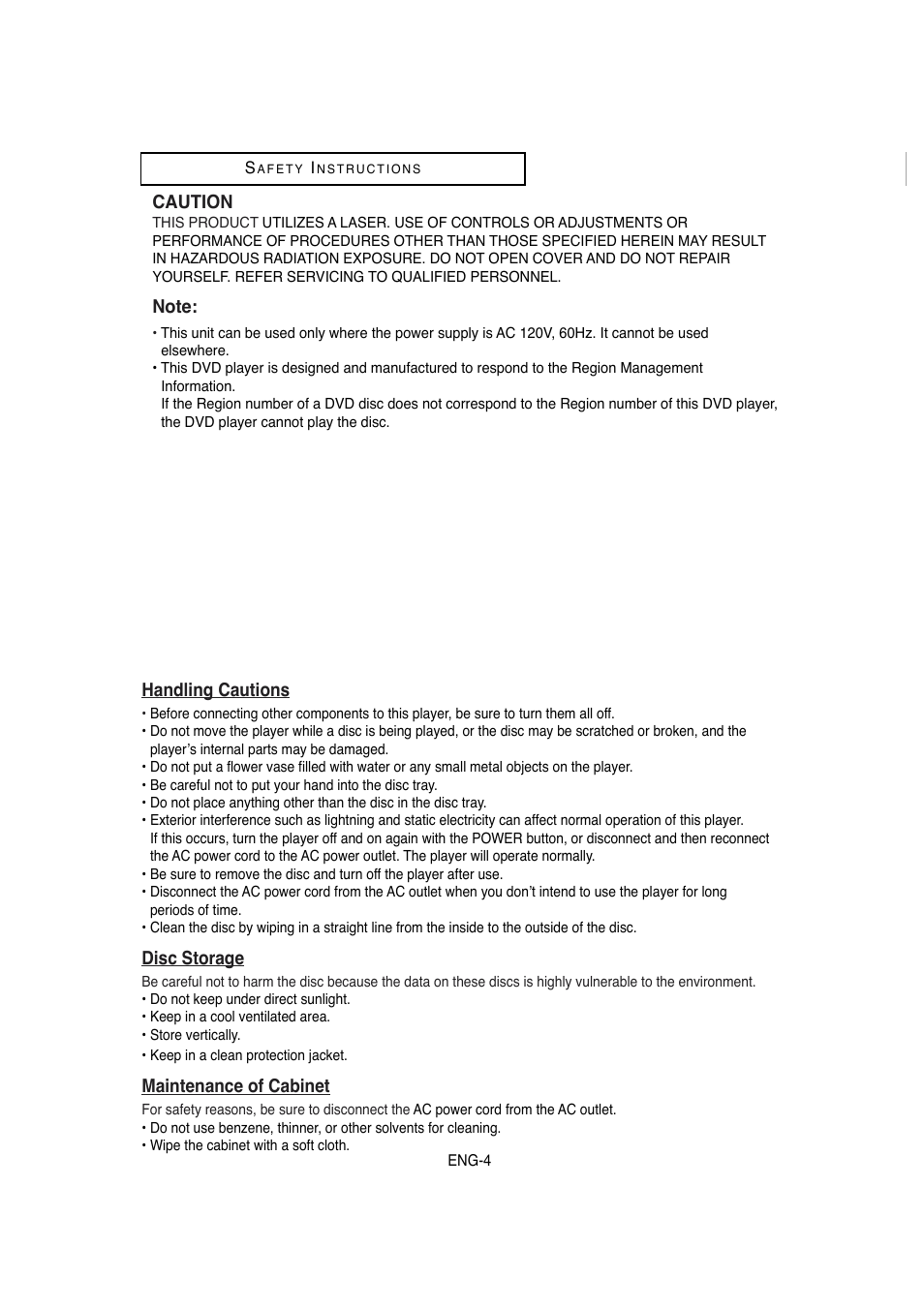 Samsung DVD-V5650B-XAA User Manual | Page 4 / 92