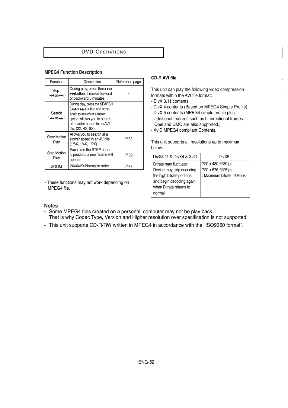 Samsung DVD-V5650B-XAA User Manual | Page 52 / 92