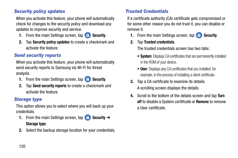 Samsung SM-G870ARREATT User Manual | Page 128 / 213