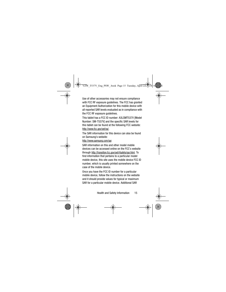 Samsung SM-T537VYKAVZW User Manual | Page 21 / 75