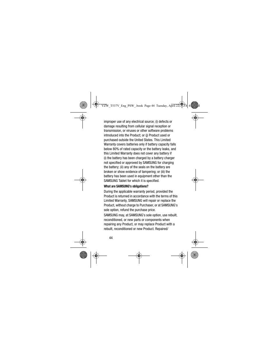 Samsung SM-T537VYKAVZW User Manual | Page 50 / 75