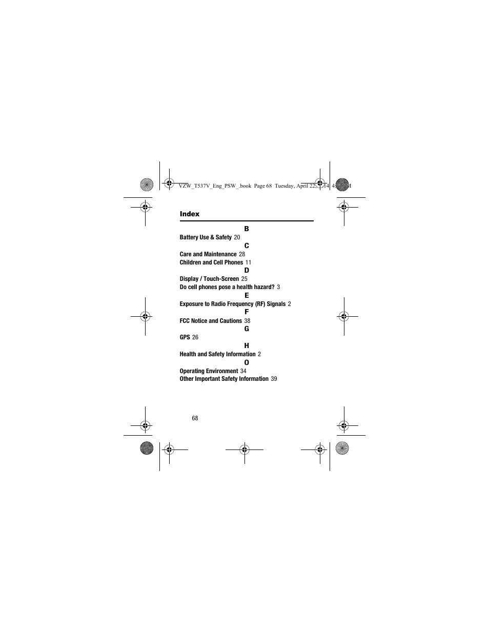 Samsung SM-T537VYKAVZW User Manual | Page 74 / 75