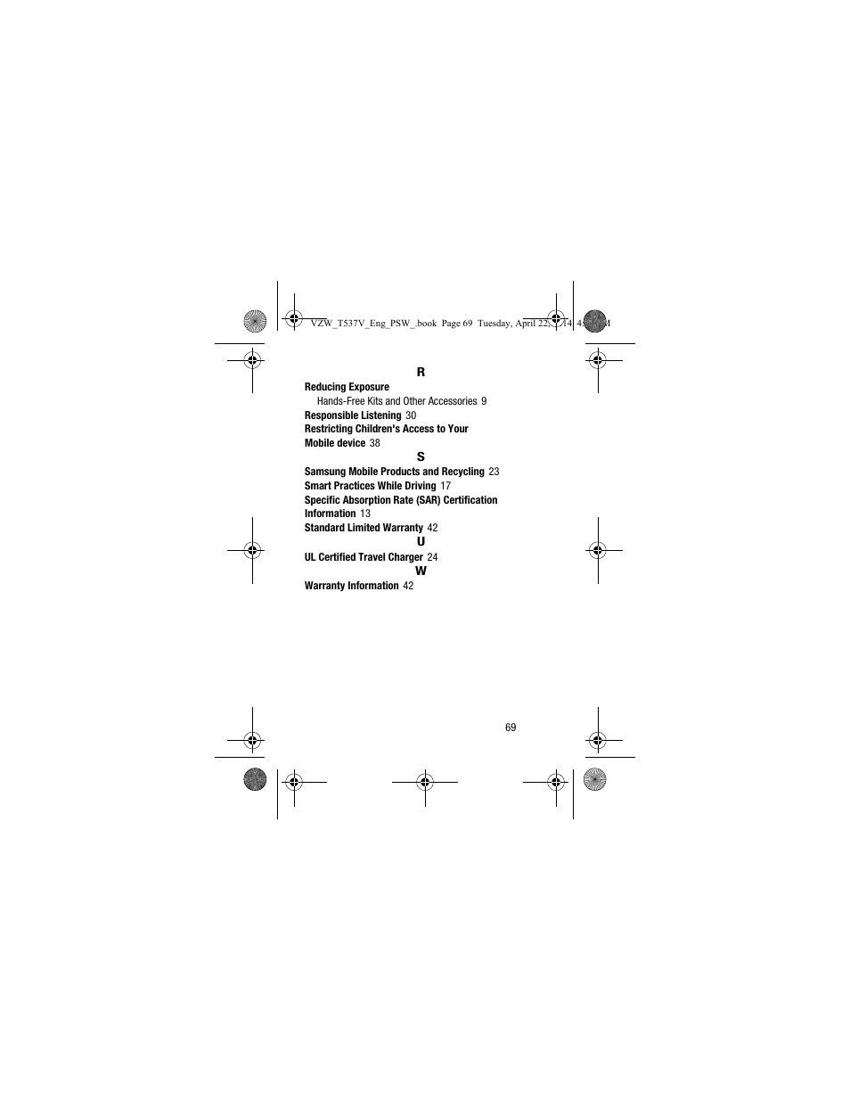 Samsung SM-T537VYKAVZW User Manual | Page 75 / 75