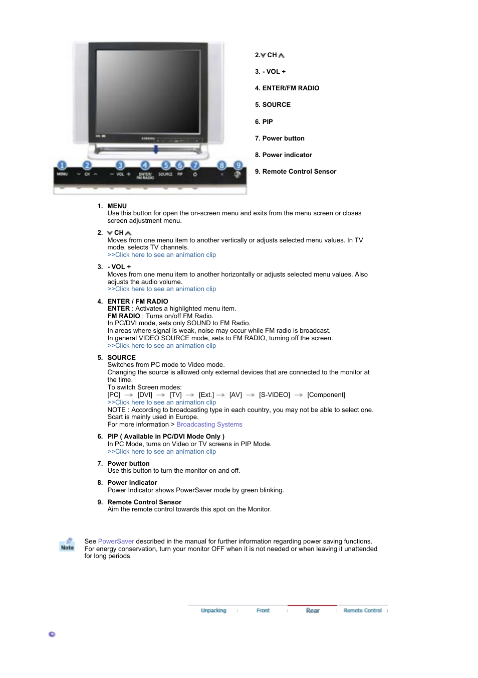 Samsung LS17MHFSSU-XAZ User Manual | Page 11 / 72