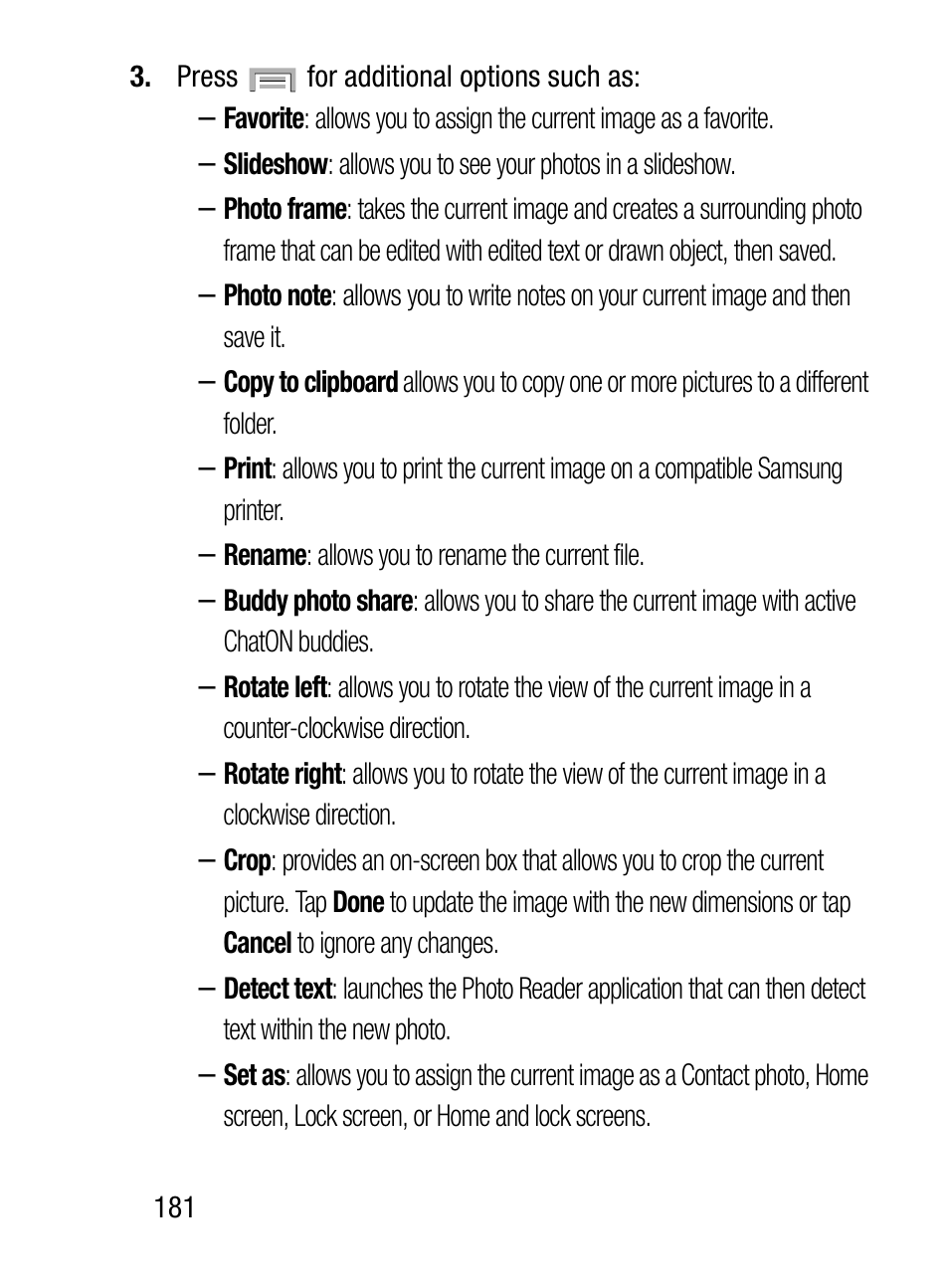 Samsung SM-S975LZKATFN User Manual | Page 188 / 479