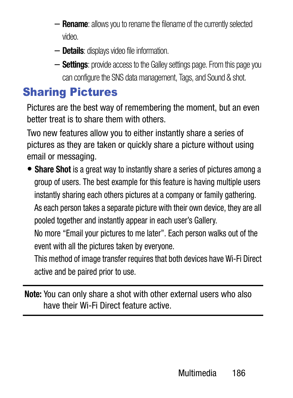 Sharing pictures | Samsung SM-S975LZKATFN User Manual | Page 193 / 479