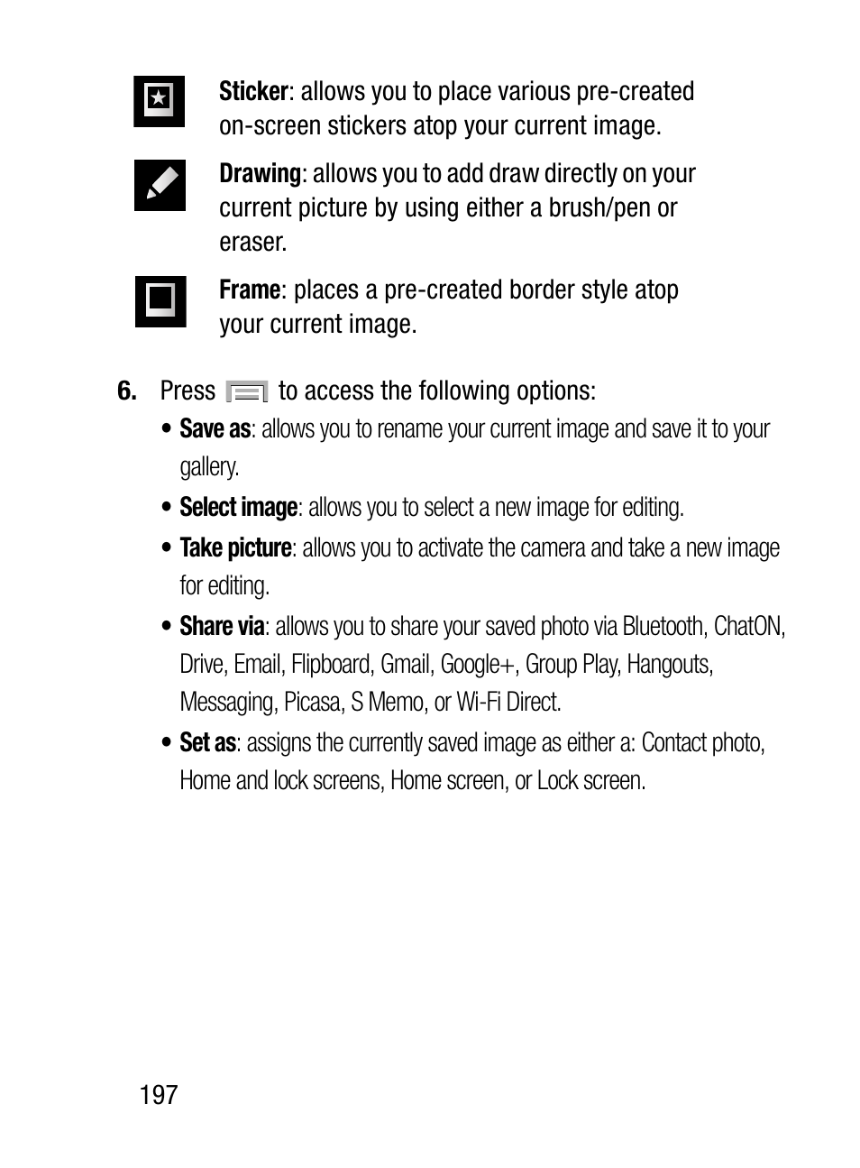 Samsung SM-S975LZKATFN User Manual | Page 204 / 479