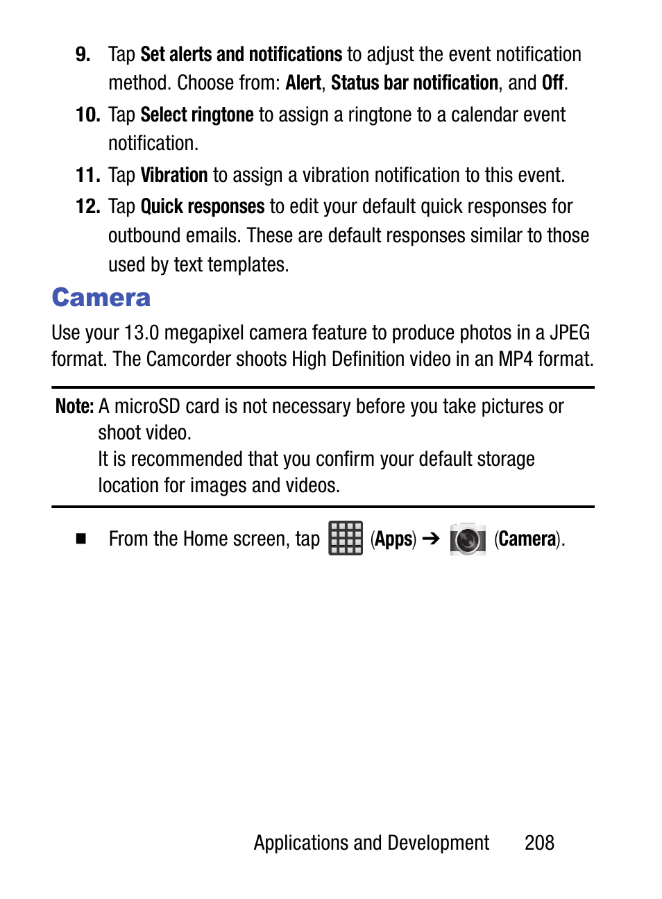 Camera | Samsung SM-S975LZKATFN User Manual | Page 215 / 479